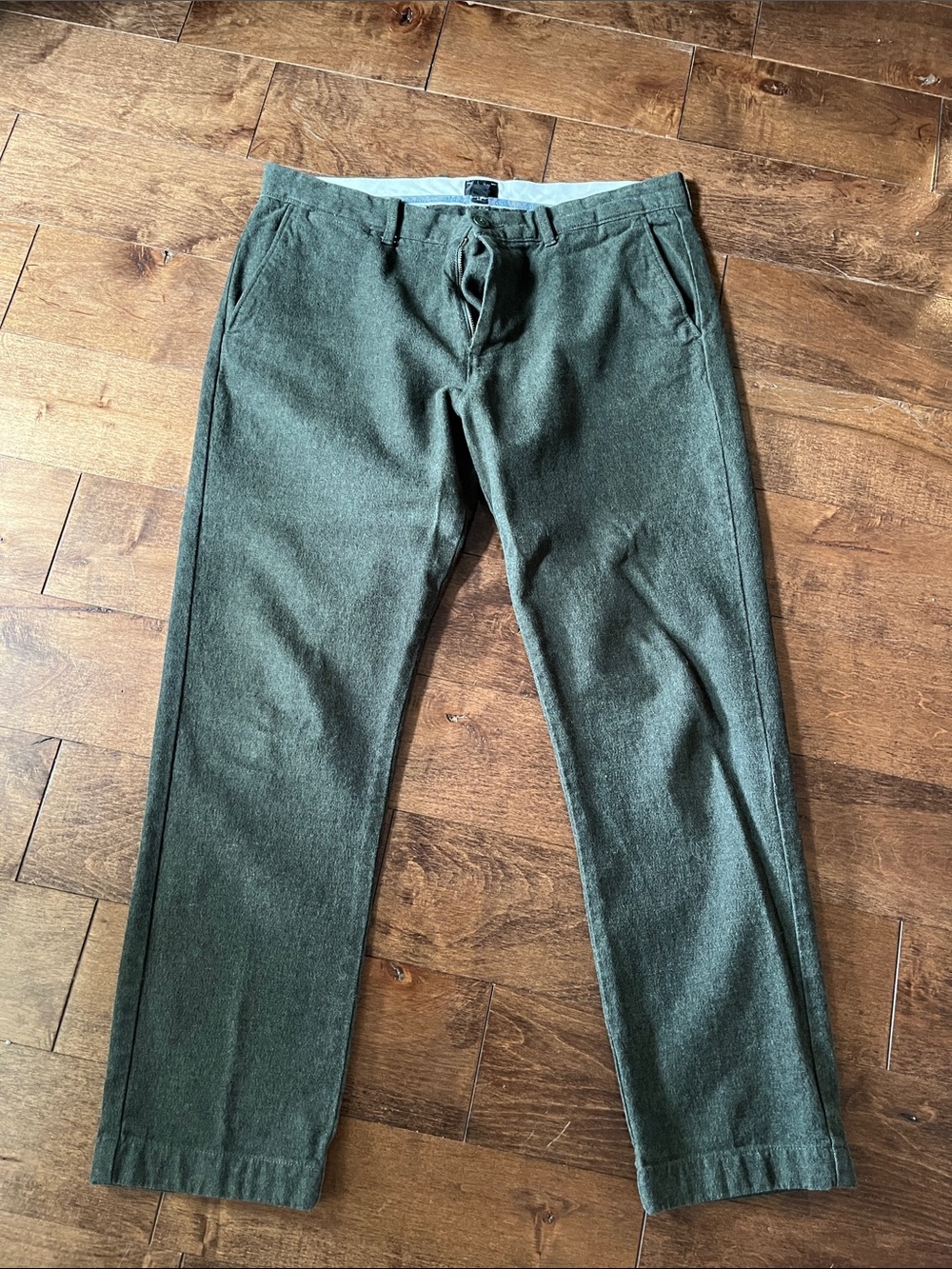 J. Crew Olive Green Chino Pants